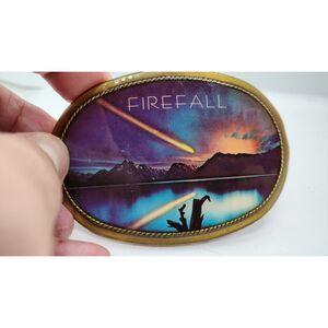 FireFall Rock Band Album Art Rare 1977 Vintage Belt Buckle